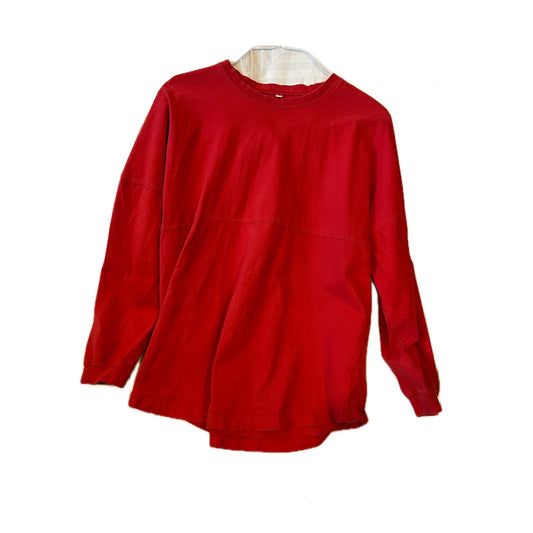 Full Send Worldwide Red Long Sleeve Cotton T-Shirt Mens M