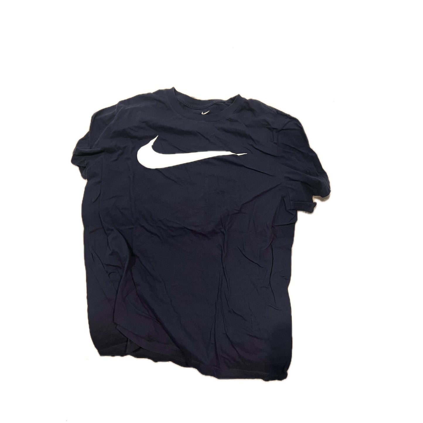 The Nike Tee Black Swoosh Mens Large