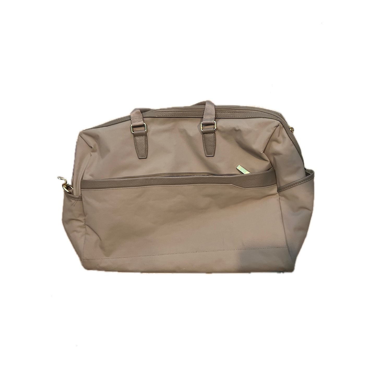 Sac week-end cabine structuré Open Story Signature taupe