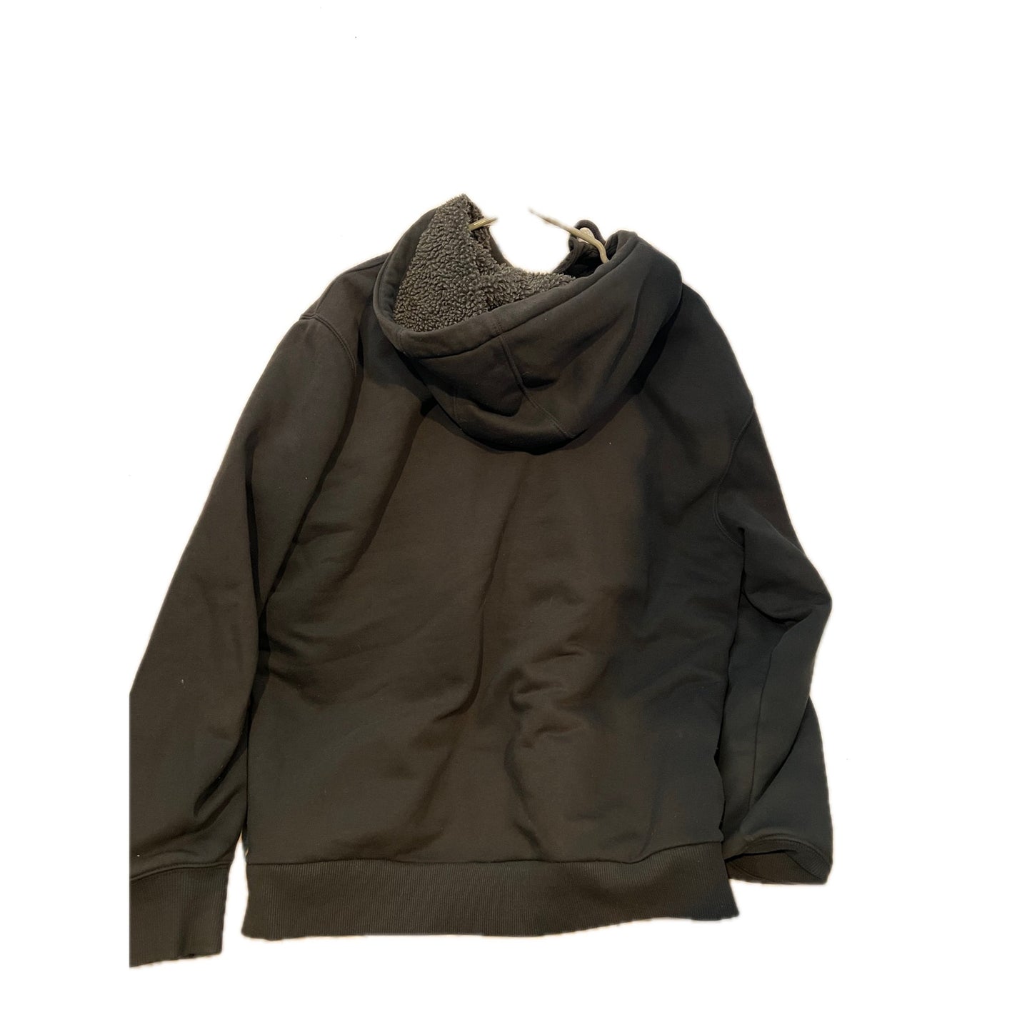 Carhartt Veste à Capuche Zippée Isolée Imperméable Noire Homme Taille L