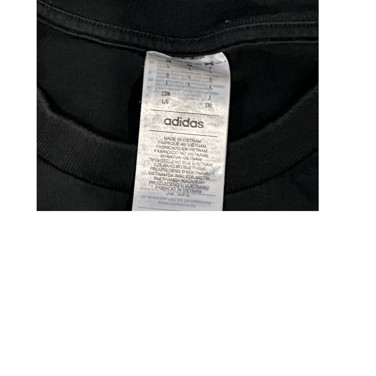 Camiseta Adidas con logo - Talla L de hombre