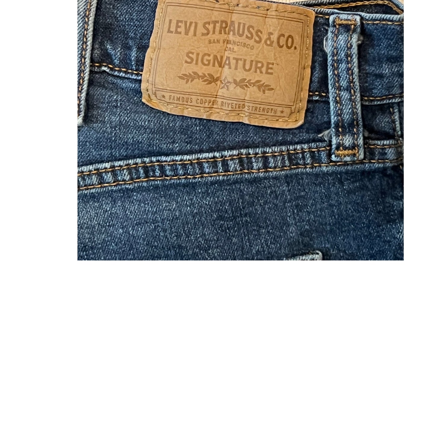 Levi's Signature Athletic Fit Jeans Mens 40x32