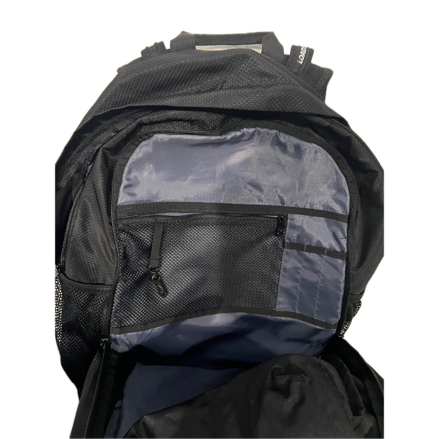 Adidas Black Excel 5 Backpack Black White 40L