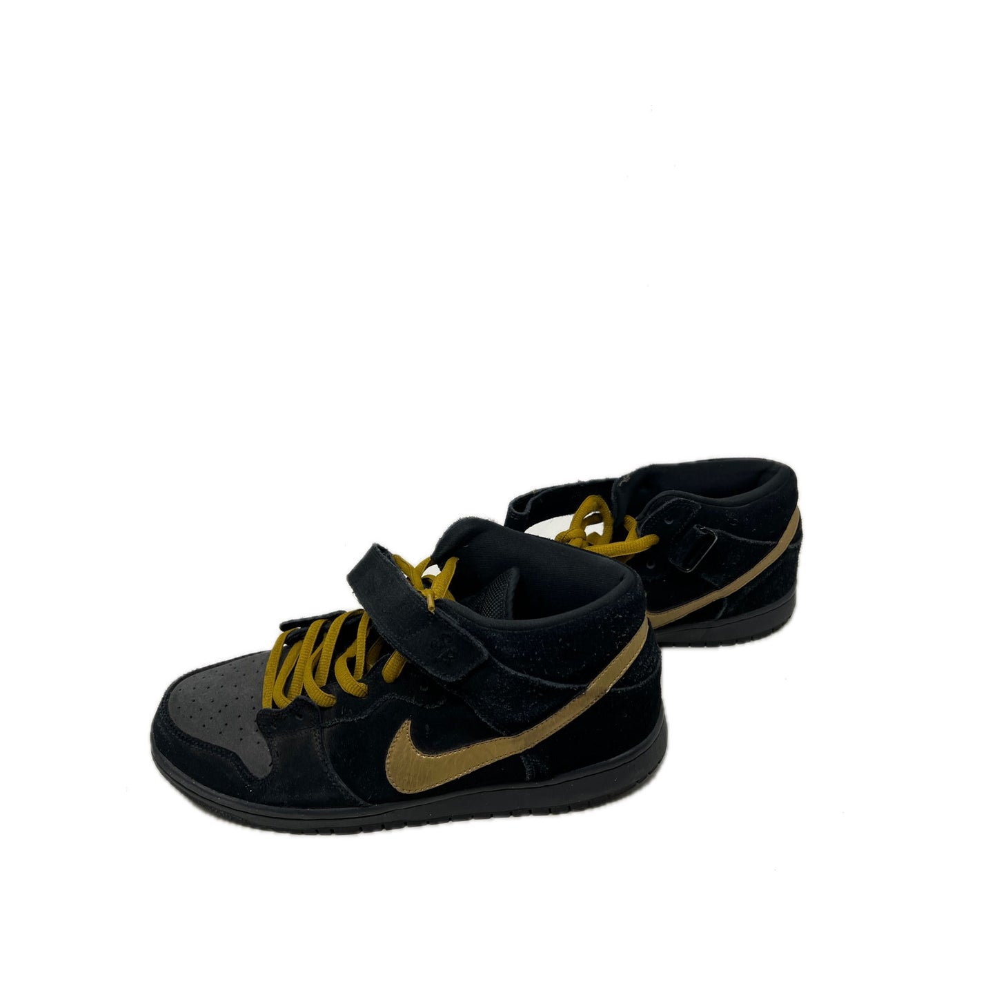 Nike SB Dunk Mid Obsidian Metallic Gold Homme 9.5