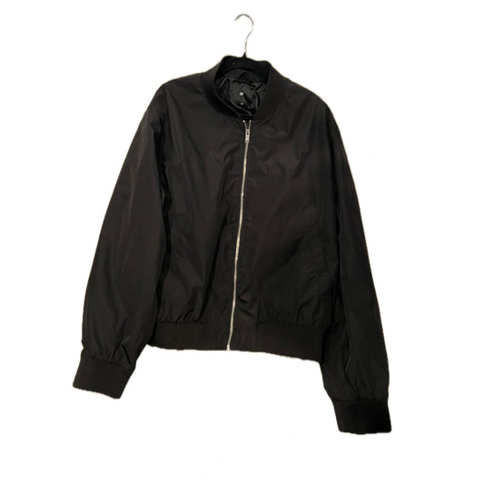 H&M Black Bomber Jacket Womans Large