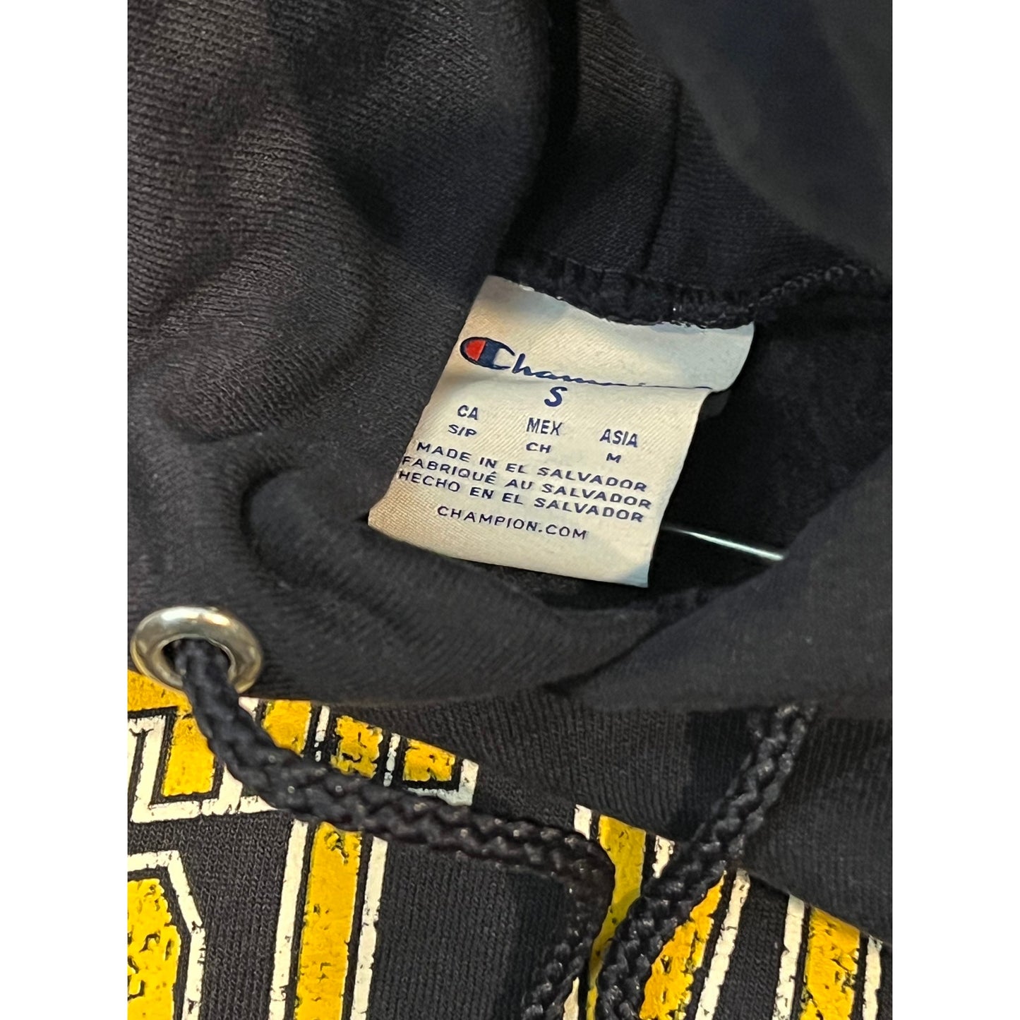 Champion West Virginia Mountaineers Hoodie Mens Small