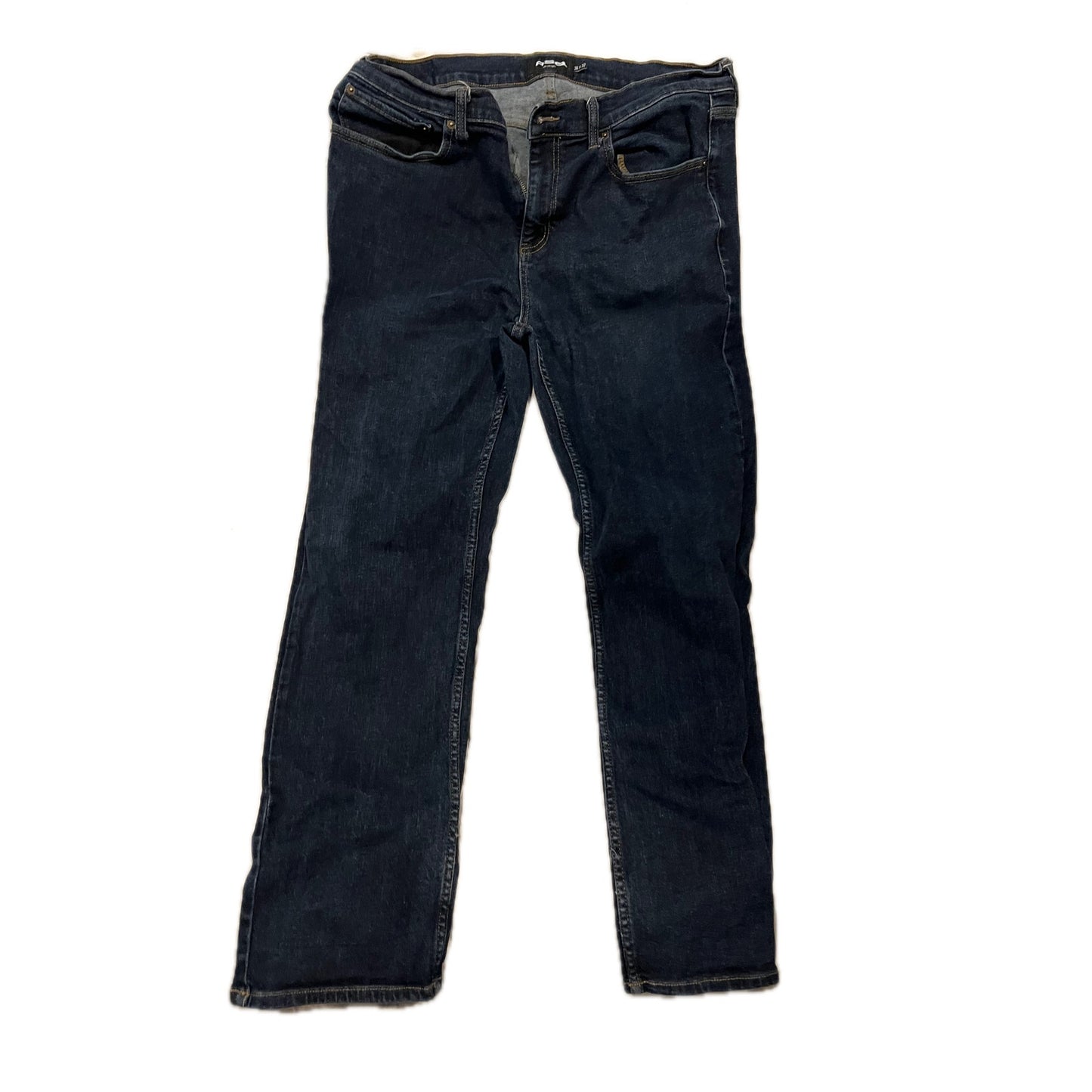 RSQ Slim Straight Blue Jeans Mens 36x32