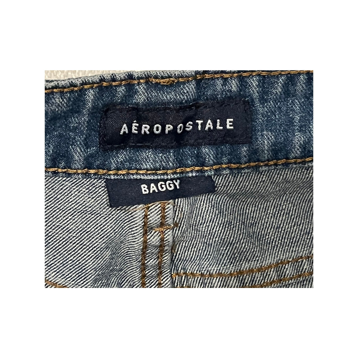 Aeropostale Baggy Blue Jeans Mens 30x32