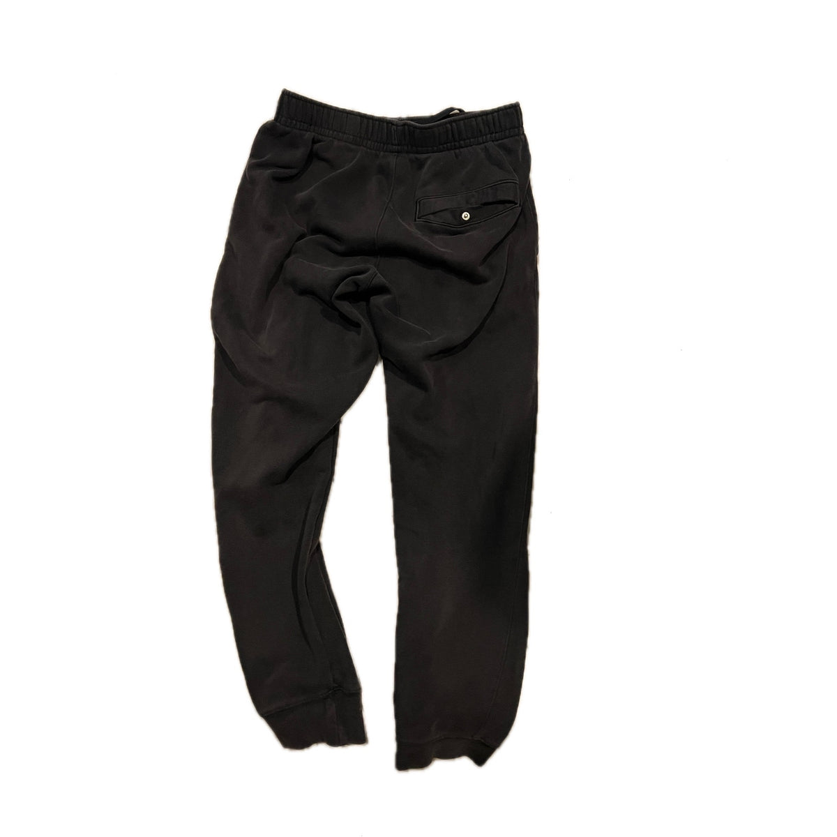 Nike Black Cuffed Ankle Sweatpants Mens Small