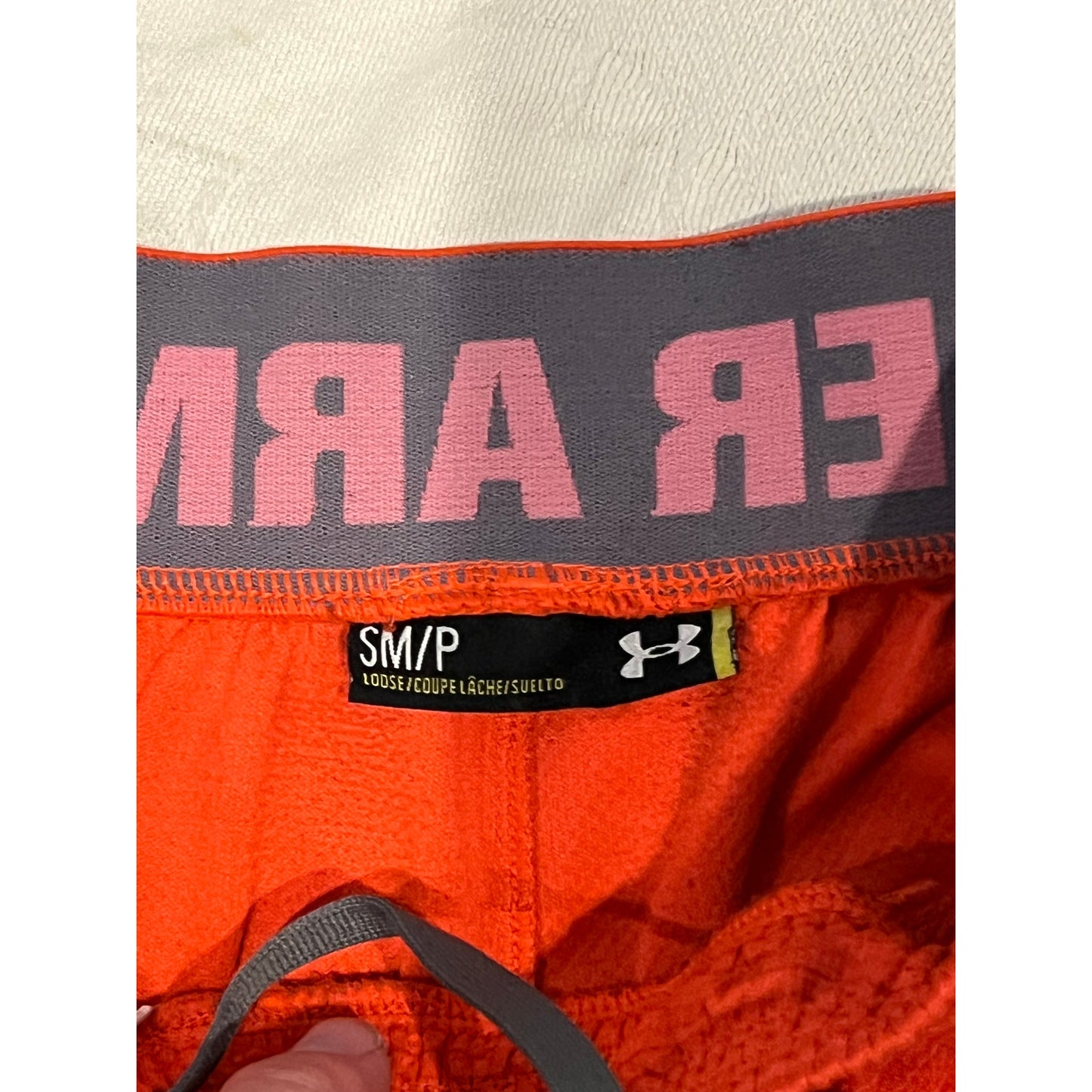 Under Armour Training Shorts Red Mens Small