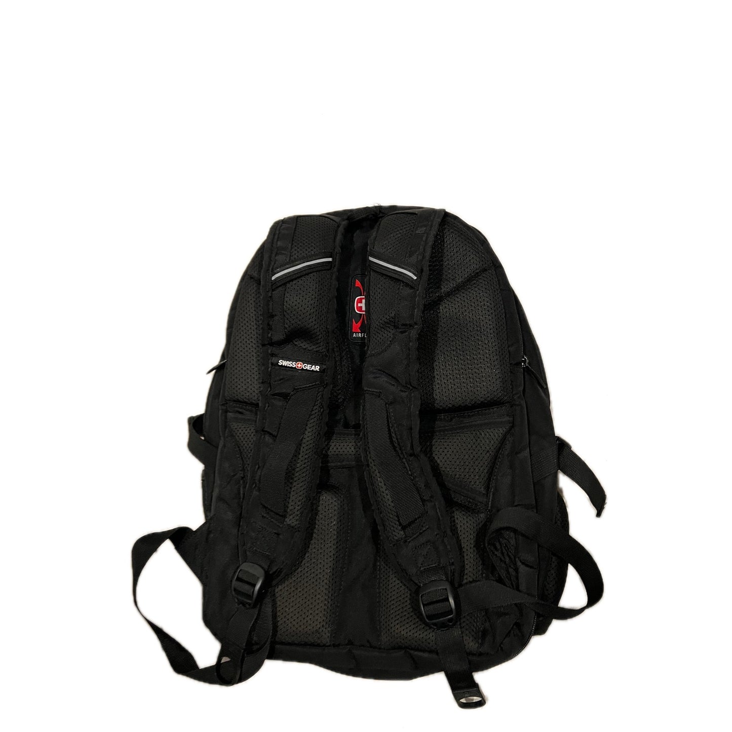 Sac à dos pour ordinateur portable Swiss Gear Cecil, noir et rouge
