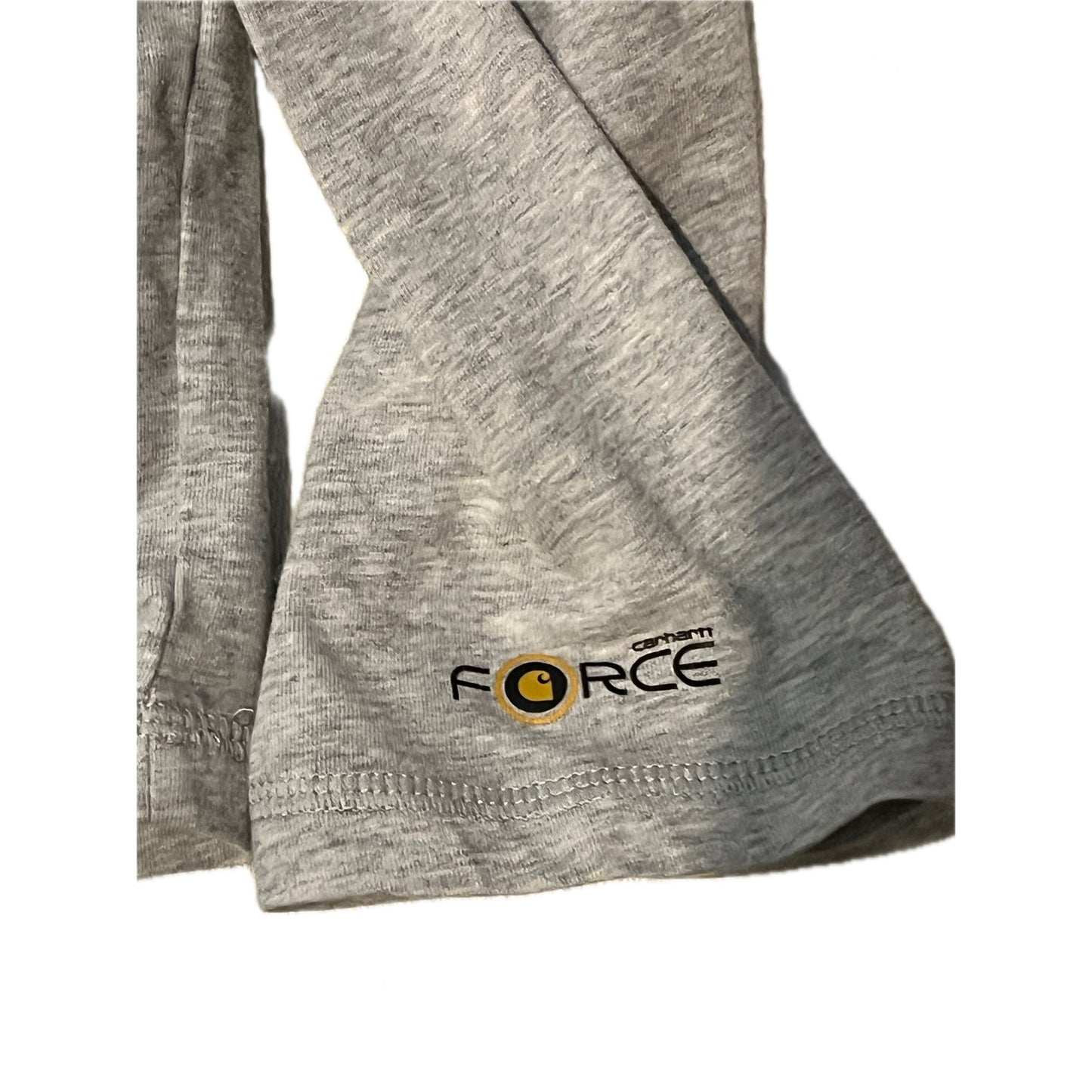 Carhartt Force Gray Long Sleeve Thermal Mens Medium