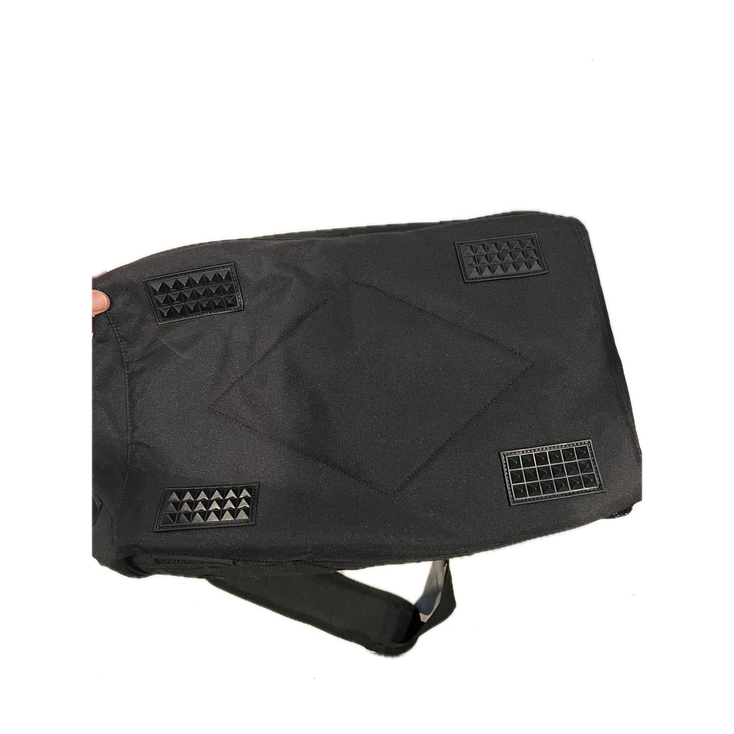 Highland Tactical Canvas Black Duffel 22"x12"x10"