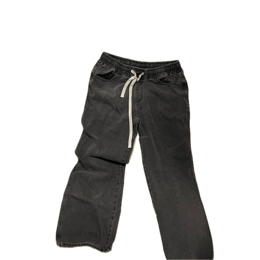 Jeans Clothing Co Black Drawstring Jeans Mens 30x27