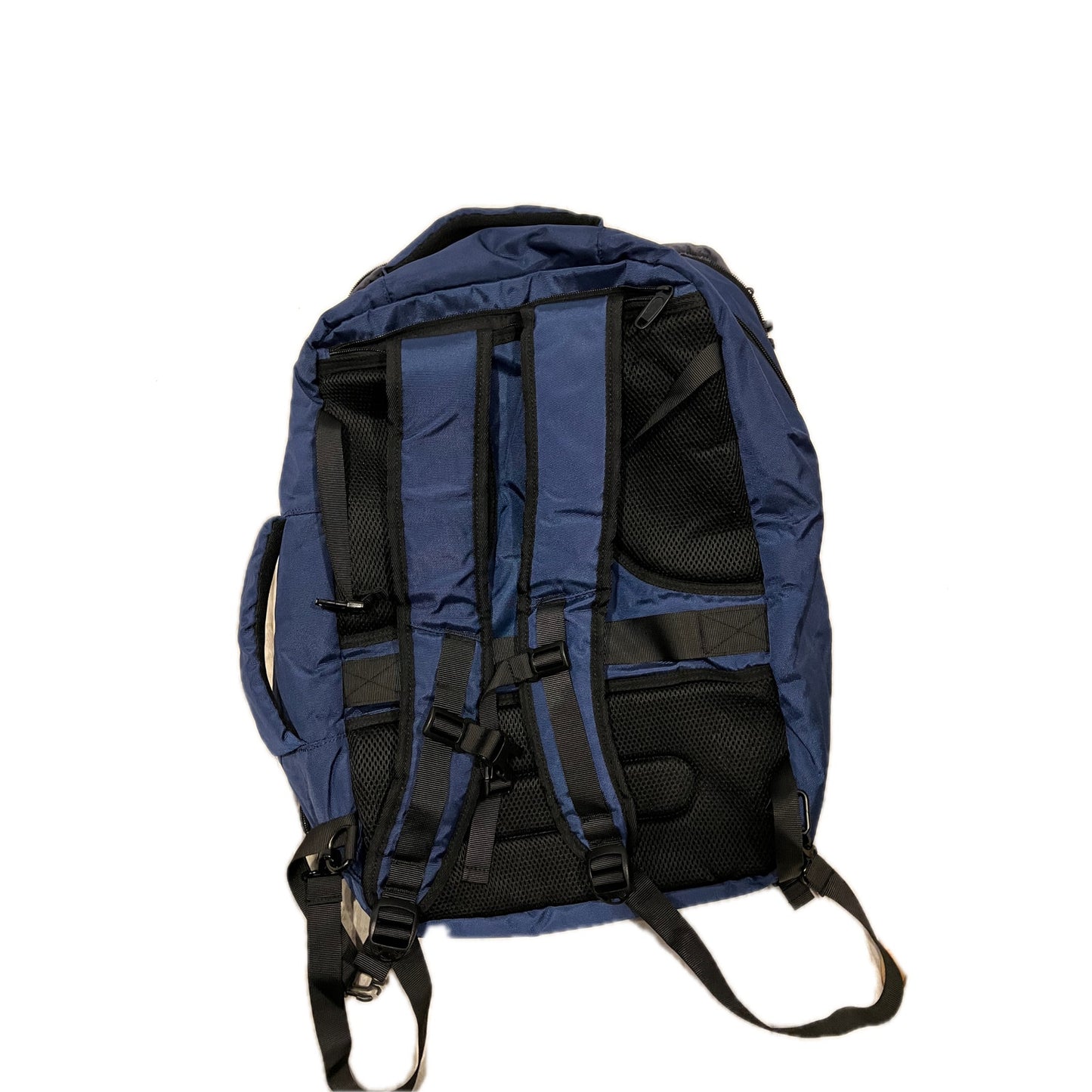 Matein Clamshell Blue Black Padded Backpack