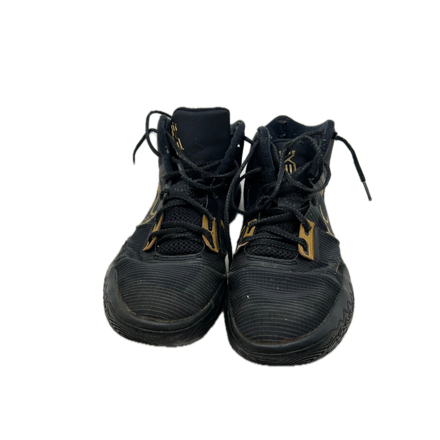 Nike Kyrie Flytrap 4 Black Metallic Gold Mens 10