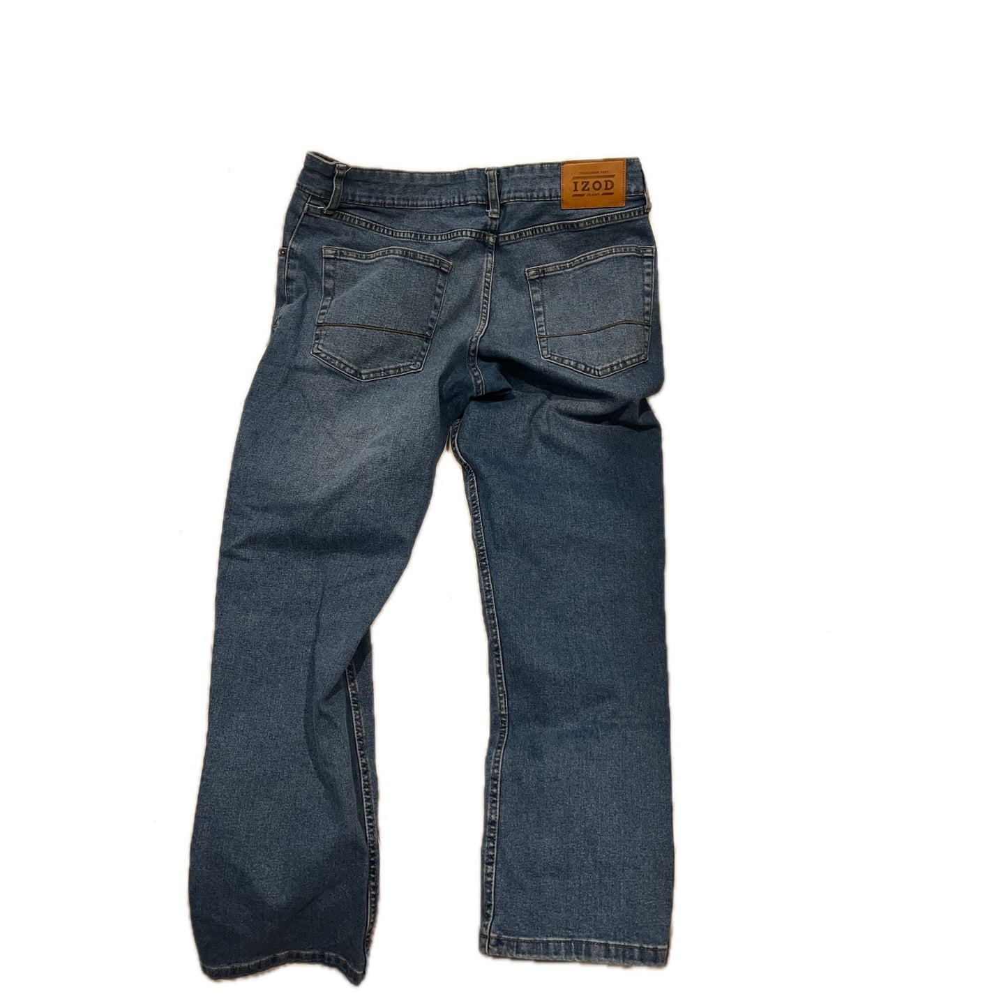 Izod Blue Straight Fit Jeans Mens 34x29