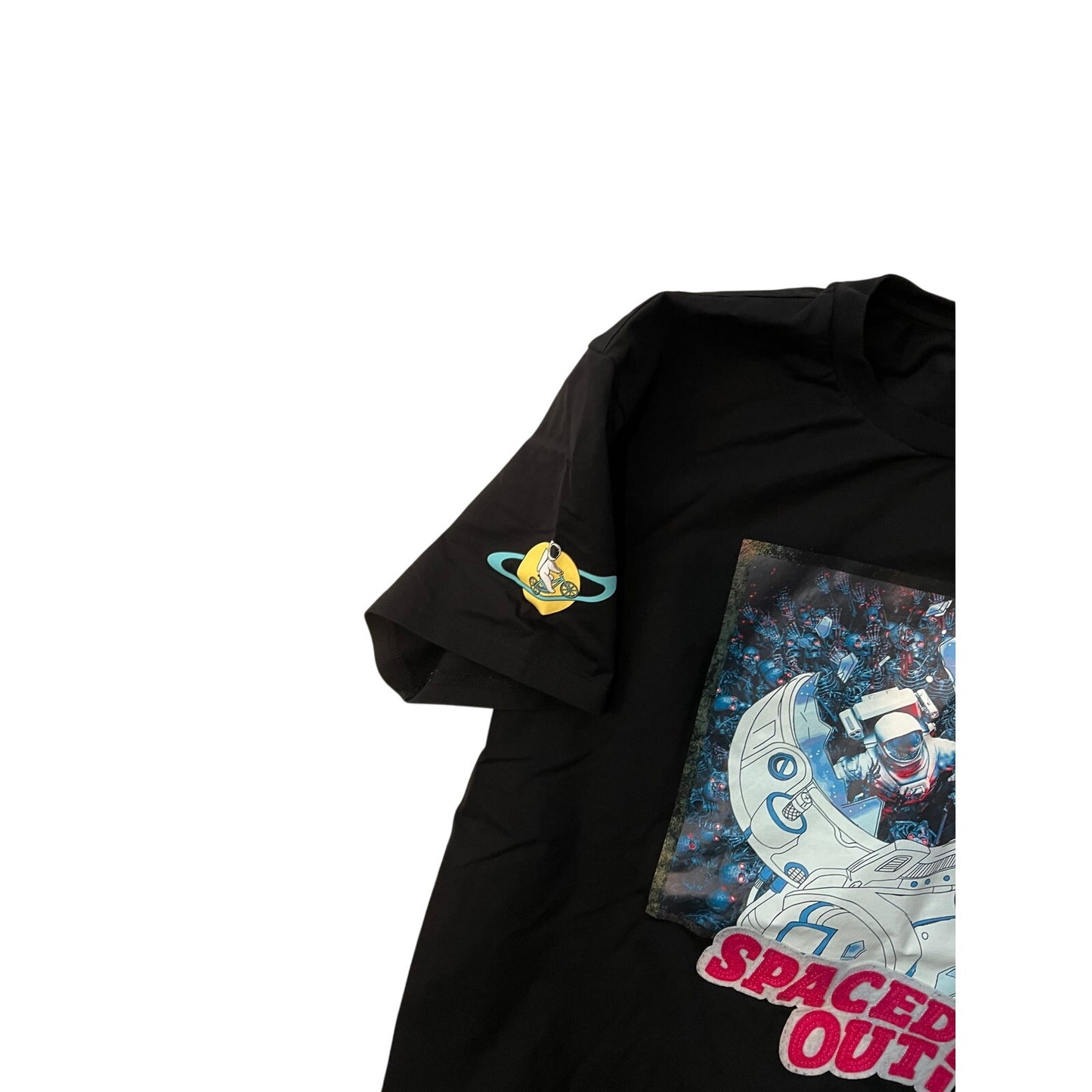 T-Shirt Graphique Spaced Out Fifth Loop Noir Homme Large