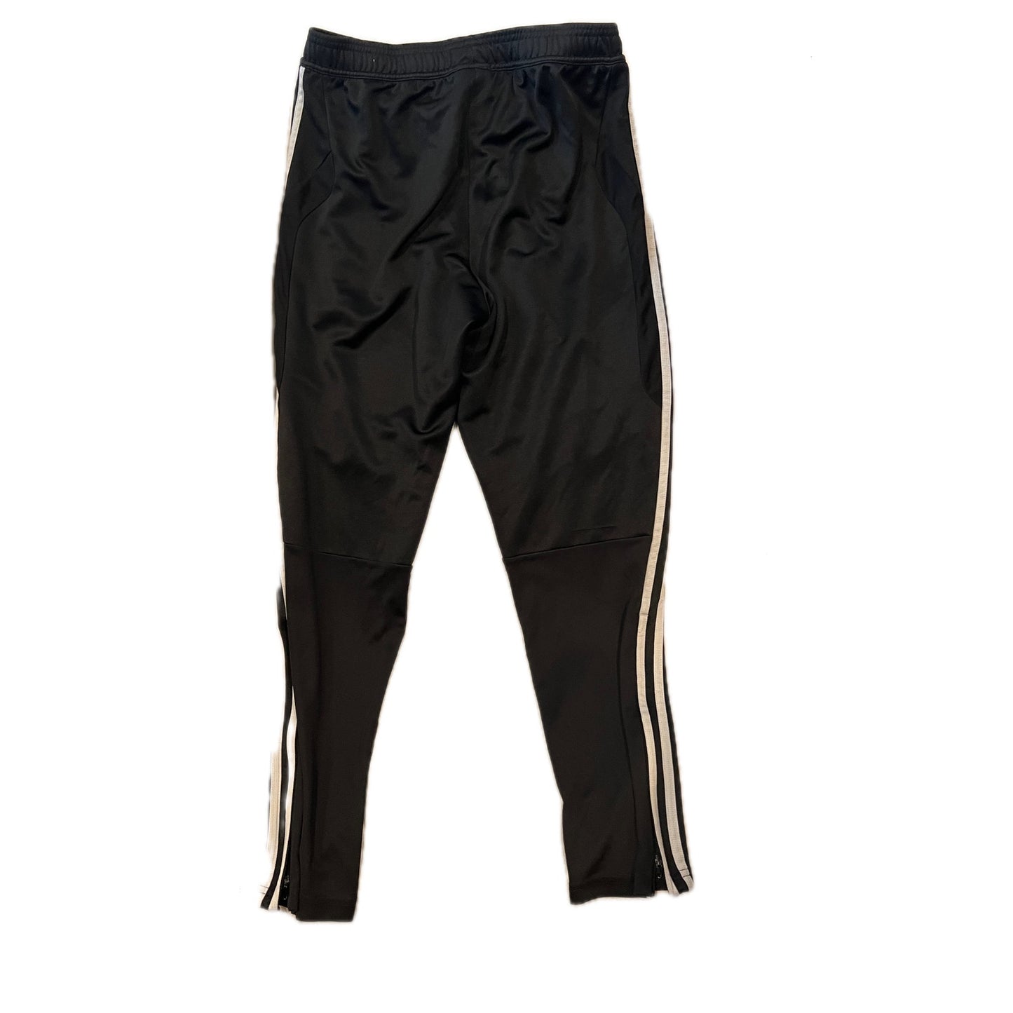 Adidas Three Stripe Black Trackpants Mens M