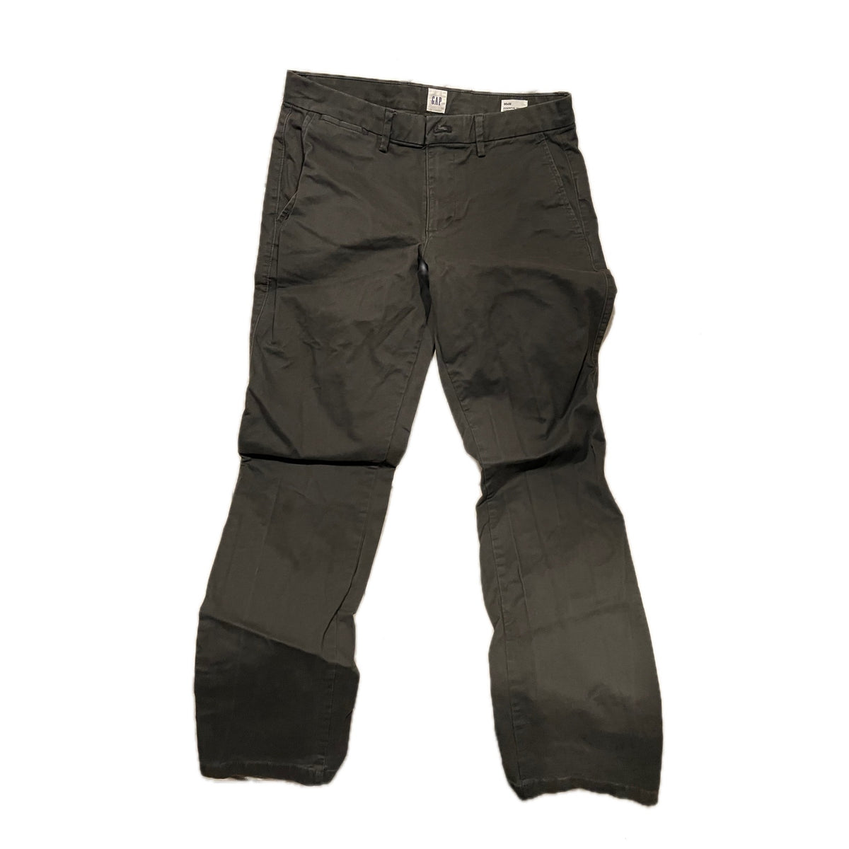 The Gap Essential Straight Green Chino Pants Mens 30x32