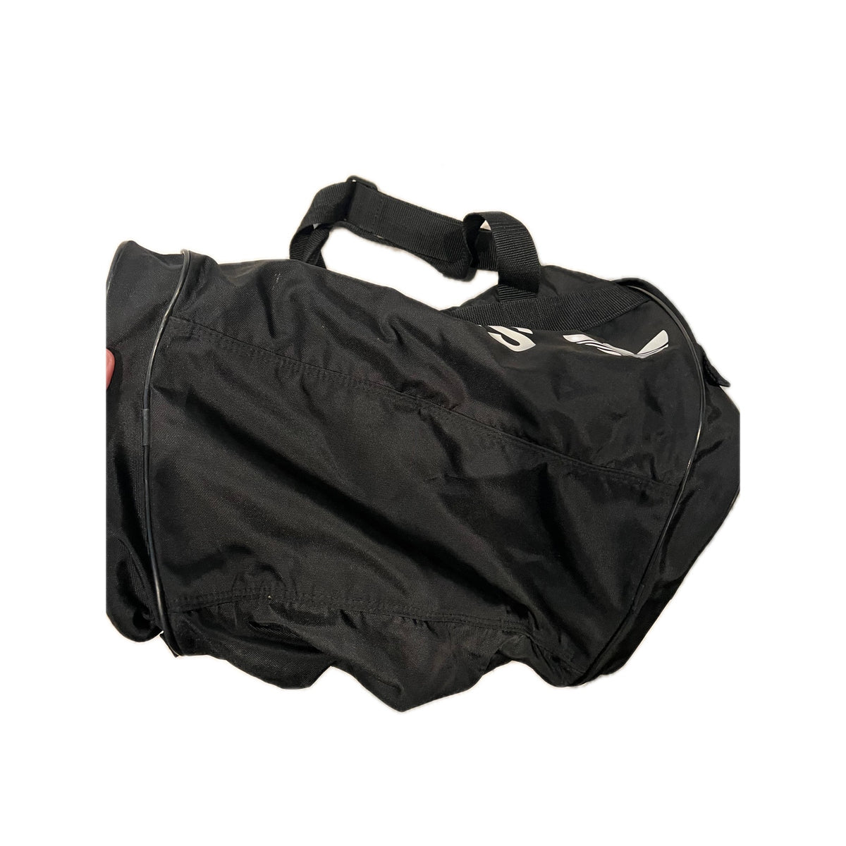 Adidas Defender Small White Black Gym Bag 18"x10"x10"