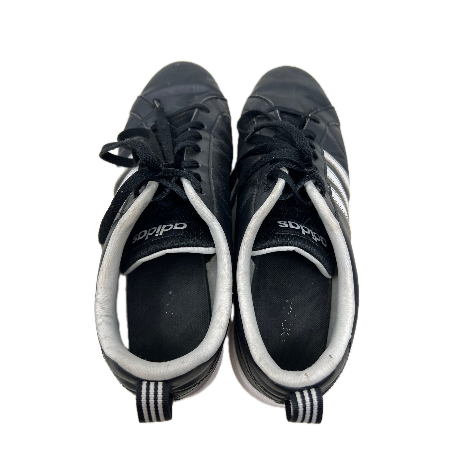 adidasVs Advantage Blanco y Negro Hombre 11