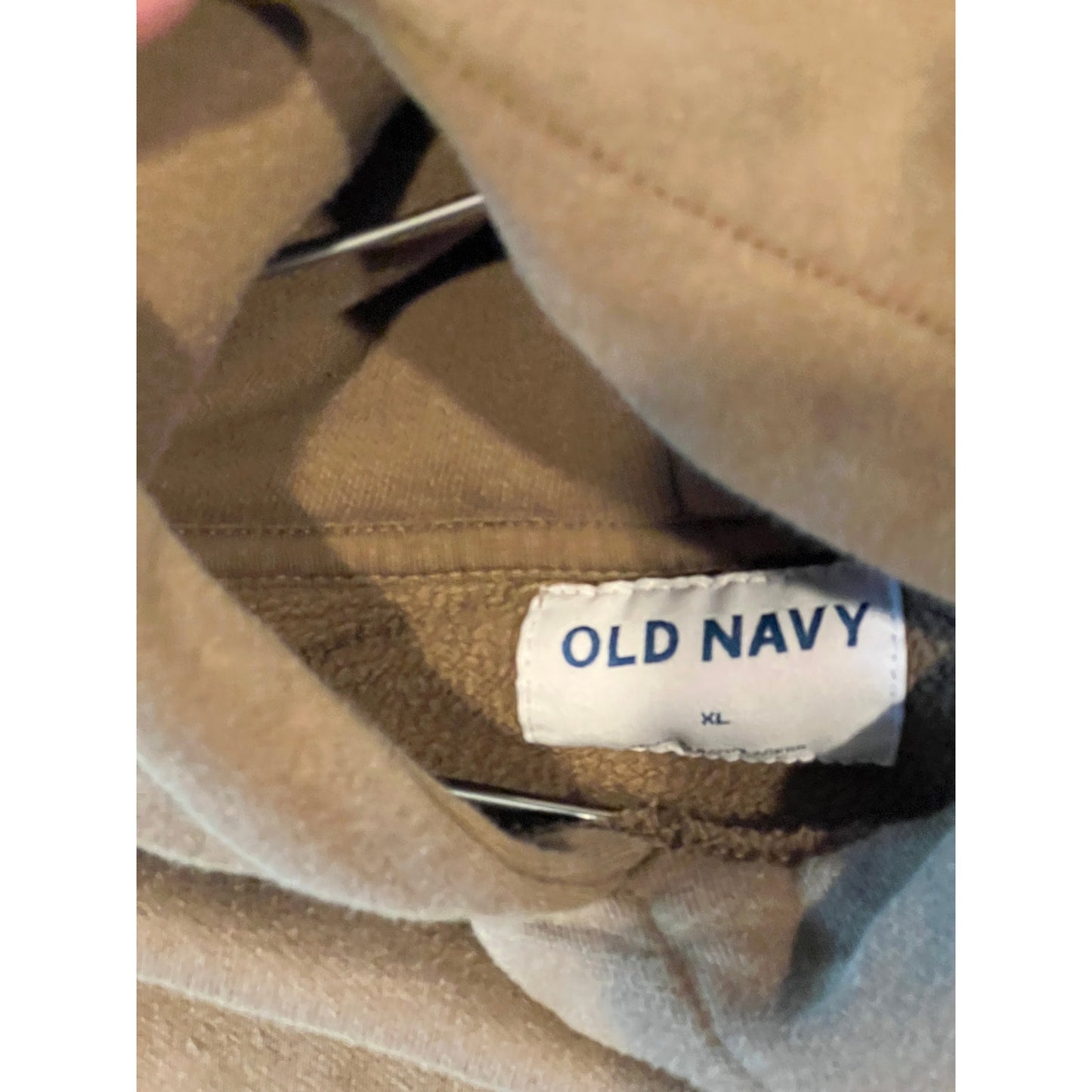 Old Navy Brown Pullover Hoodie Mens XL