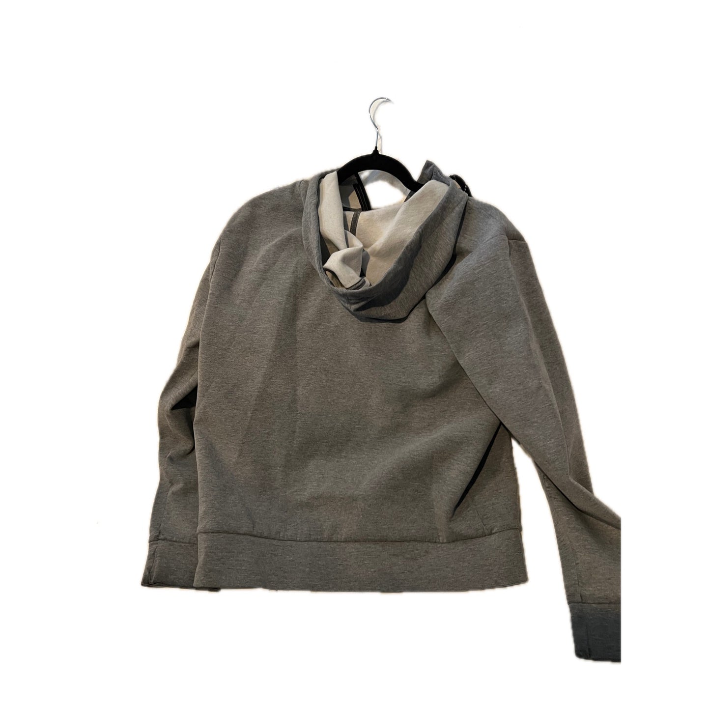 Sudadera con capucha y cremallera completa The Gap Fit, gris, talla M para hombre