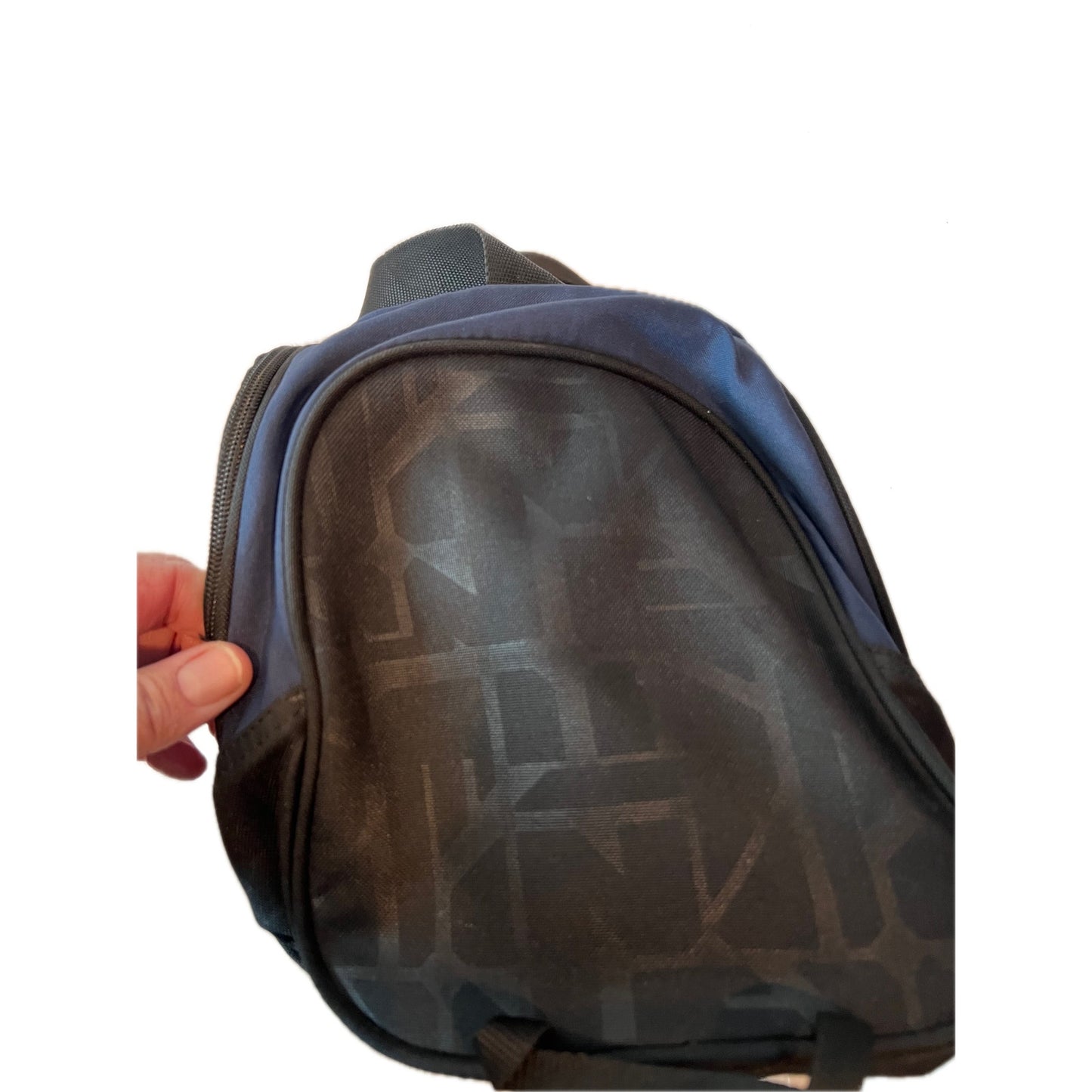 Nike Blue Black Duffel Bag 16"x10"x8"