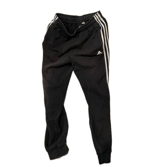 Adidas Black White Straight Ankle Joggers Mens M