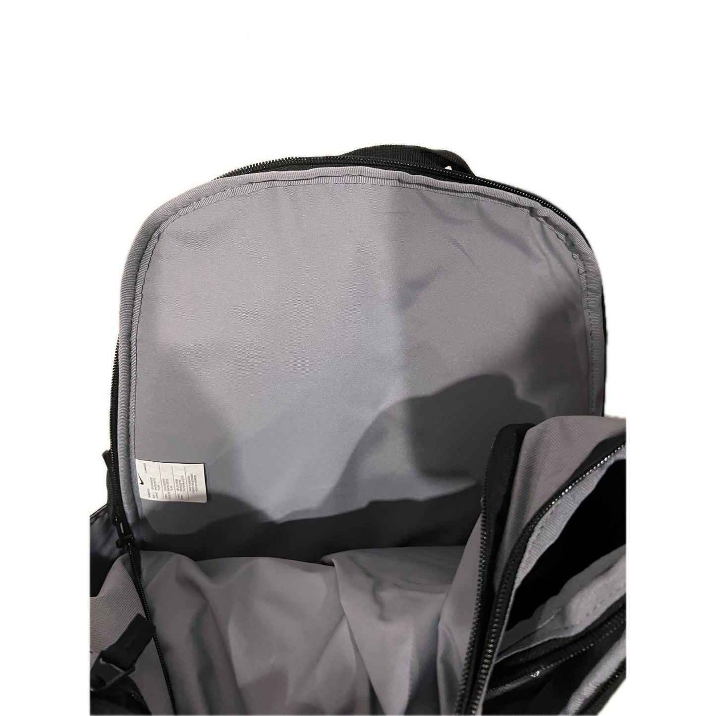 Nike Elite Gamebag Black White Gray Backpack Classic Version