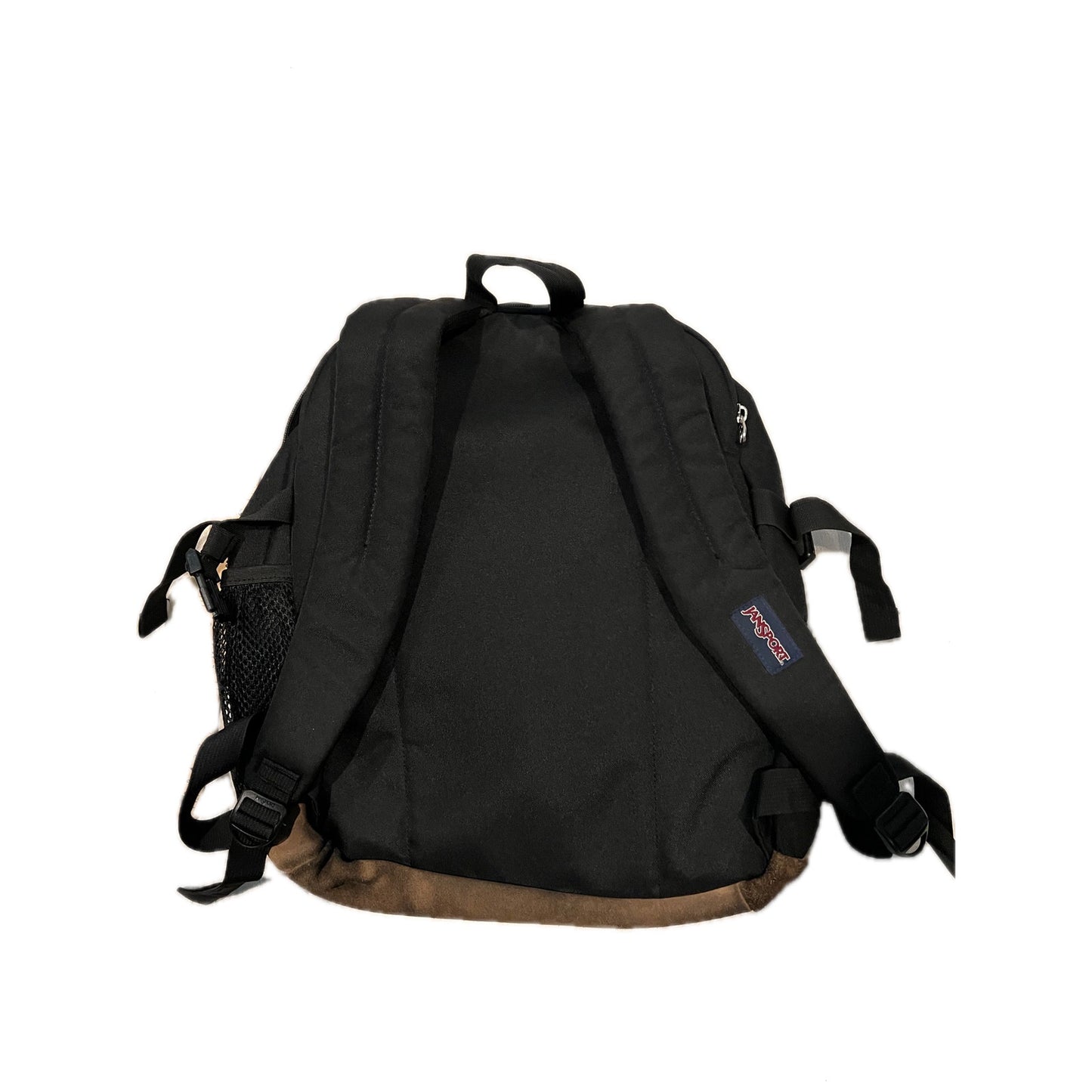 JanSport Suede Campus Brown Black Backpack