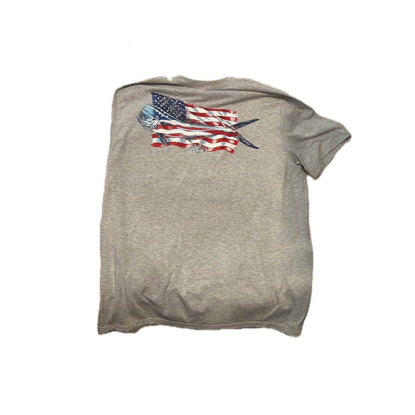 Reellife Surf Skateboarding Gray T-Shirt Mens XL