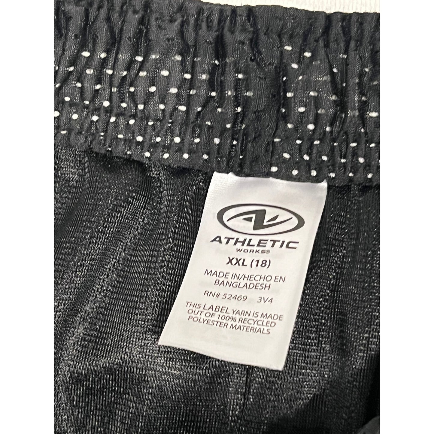 Pantalones cortos de entrenamiento Athletic Works negros de mujer XXL 18