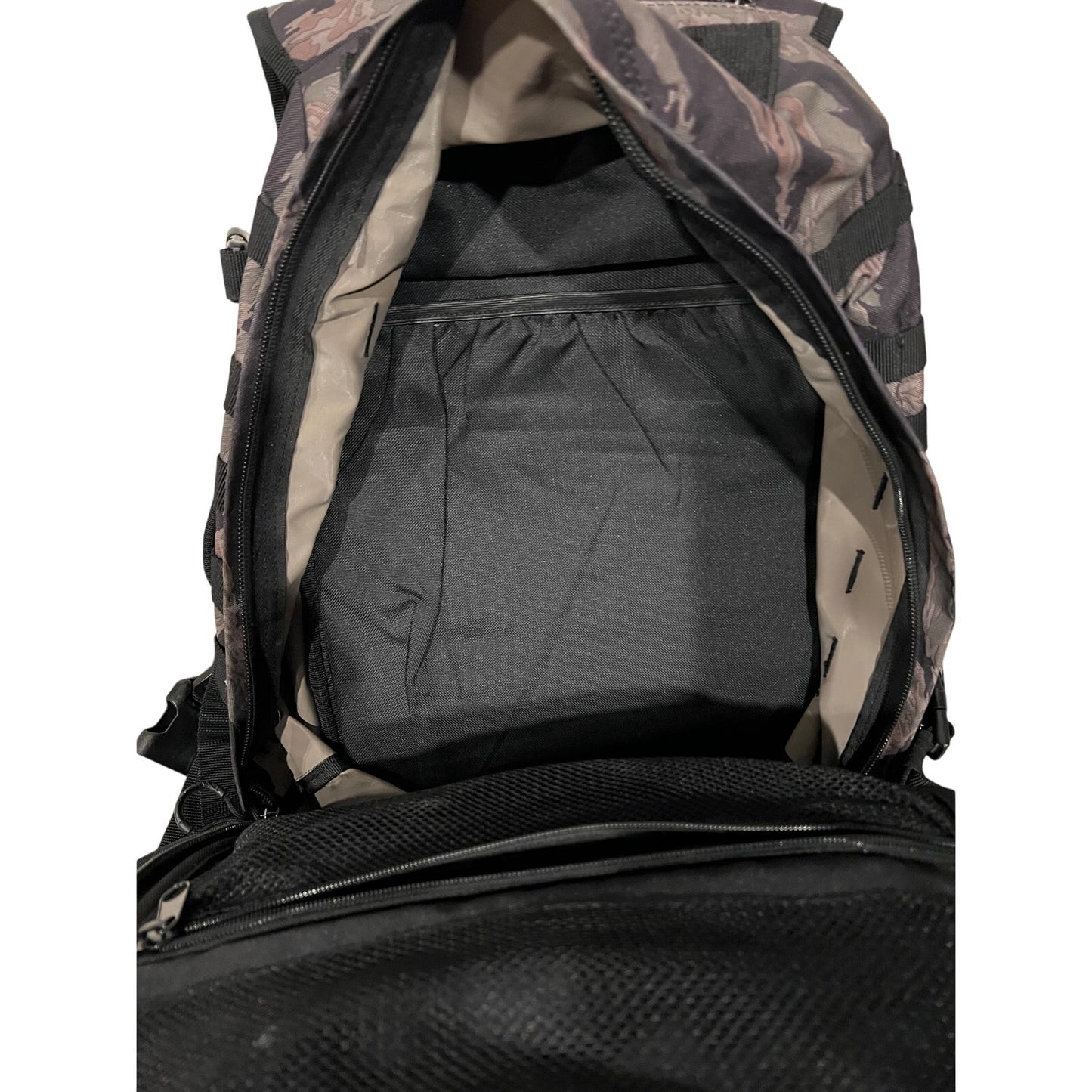 Generic Green Black Camo Tactical Backpack 36L