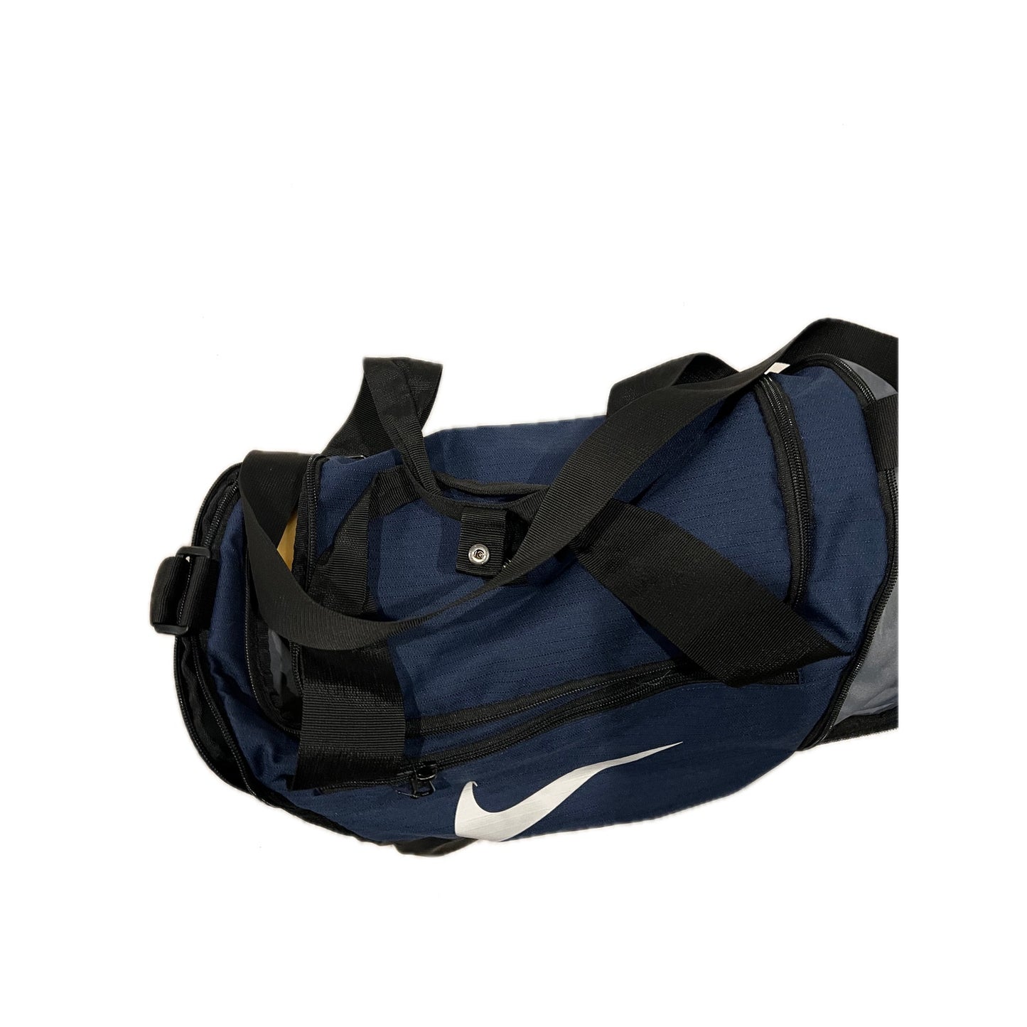 Nike Blue Black Gym Duffel Bag 12"x8"x6"