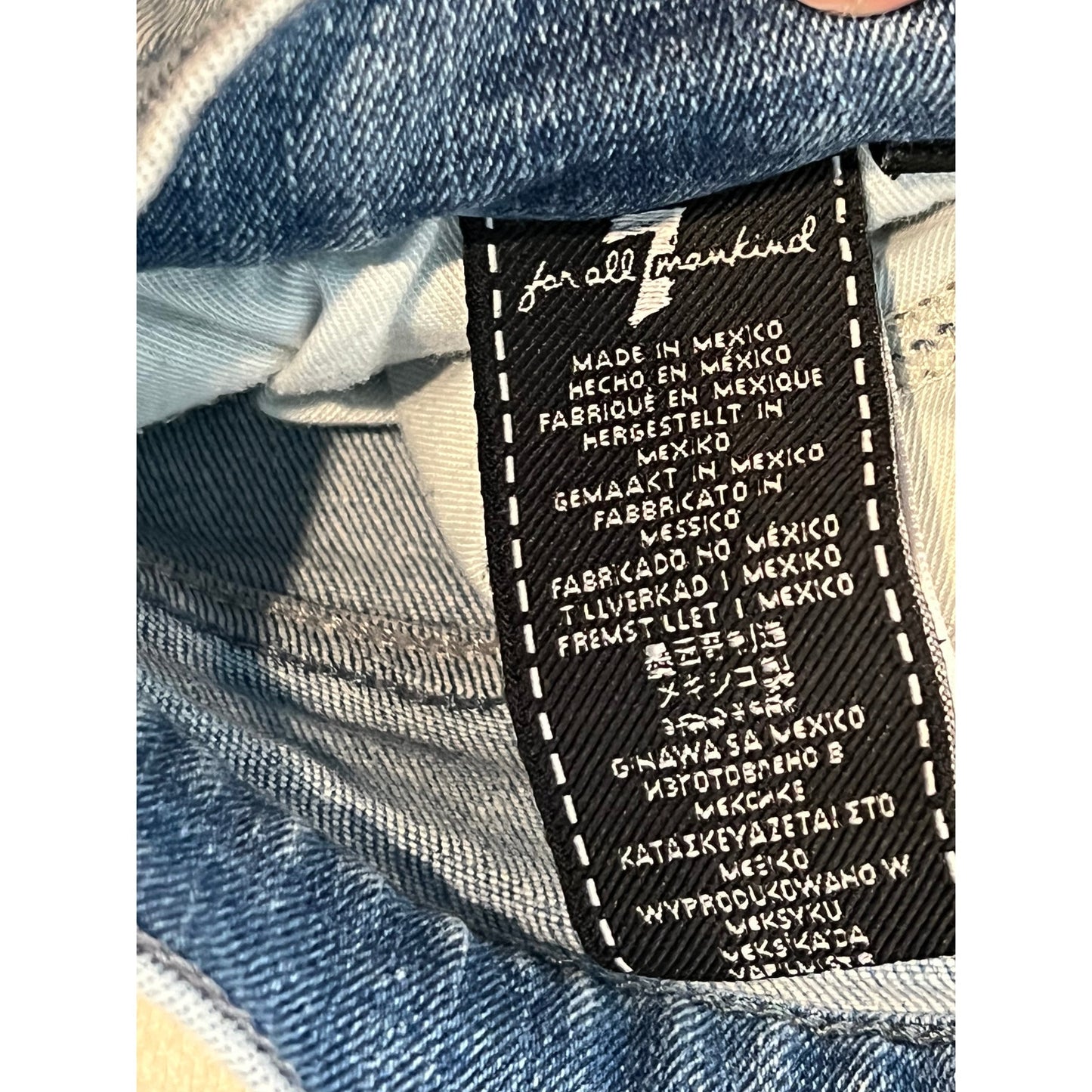 7 For all Mankind Slim Straight Luxe Sport Jeans Mens 32x32