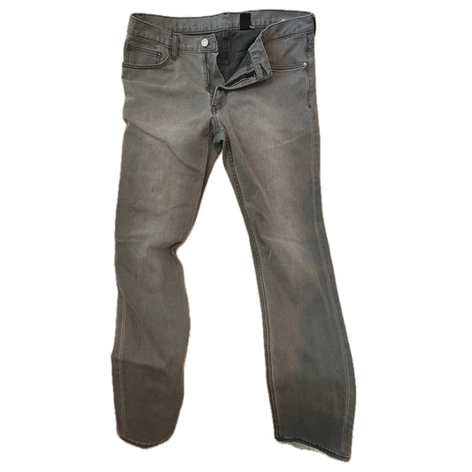 &Denim Black Straight Leg Jeans Mens 36x36