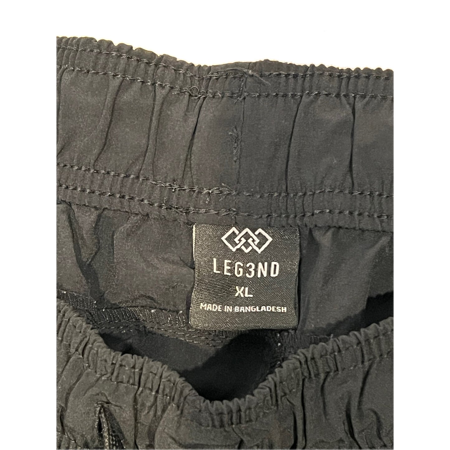Legend Black Running Shorts Mens XL