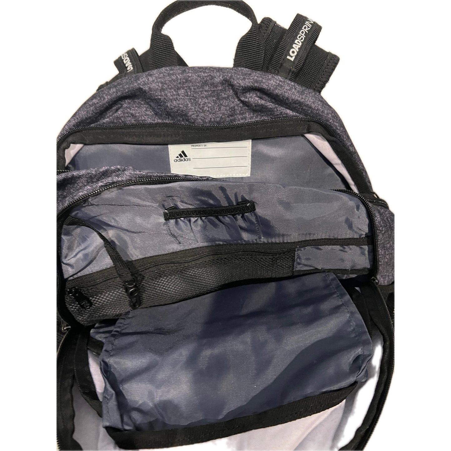 Adidas Black White Excel 6 Backpack