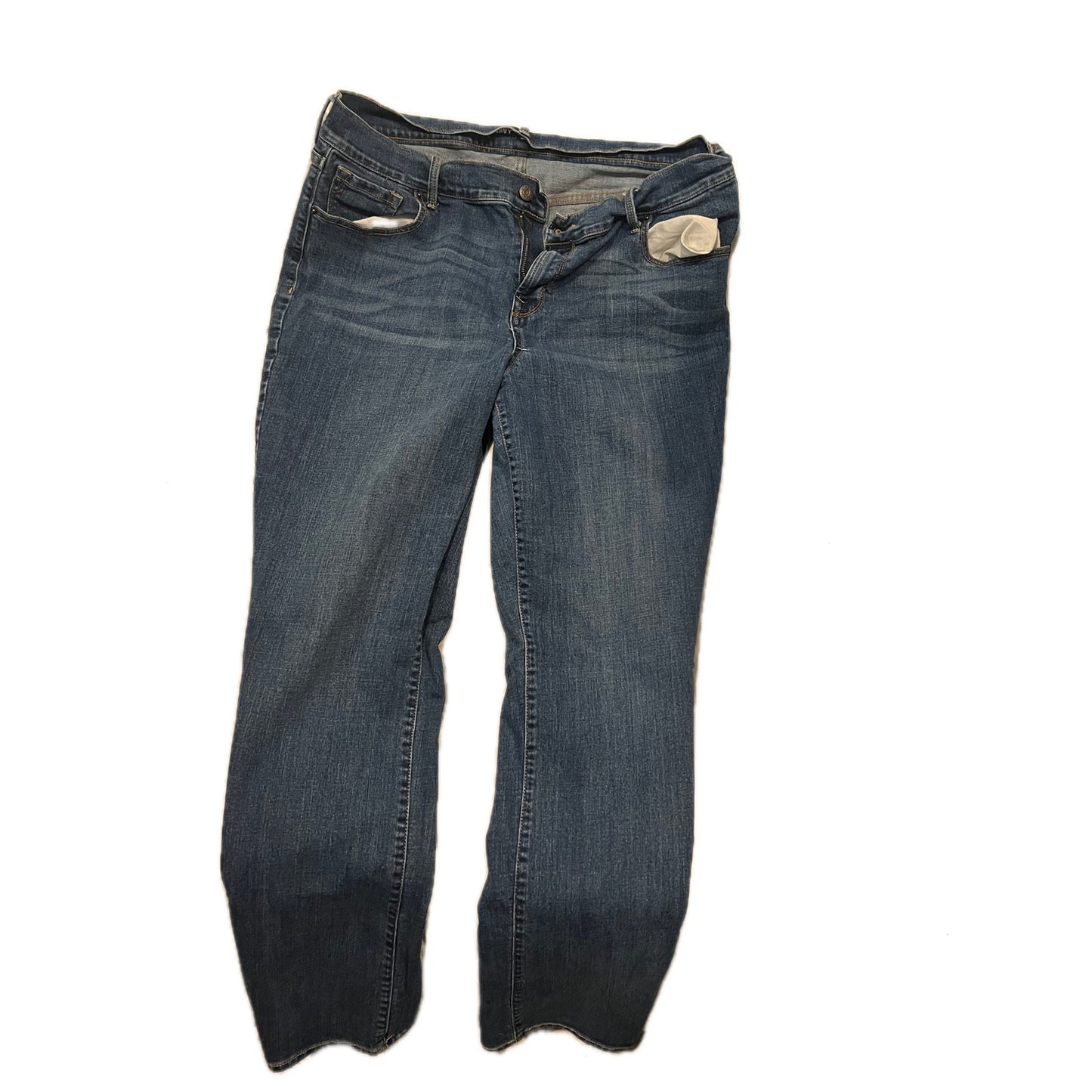 Old Navy Mid Rise Jeans, Womans Size 16 Large