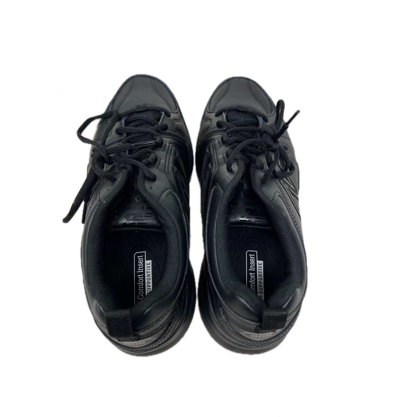 New Balance 608v5 Slip Resistant Black Mens 9