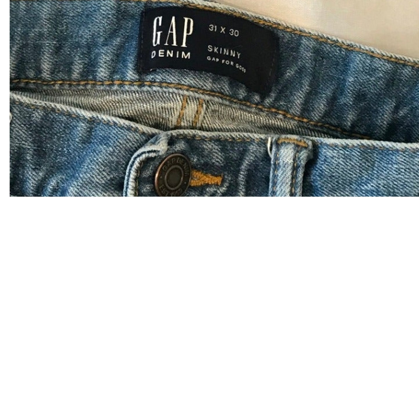 Gap Denim Men's Skinny Jeans Mens 31x30