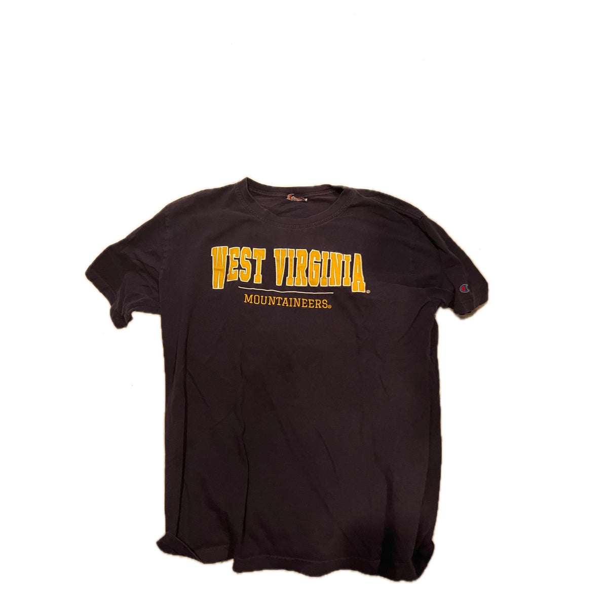 Champion West Virginia Mountaineers T-Shirt Mens Large