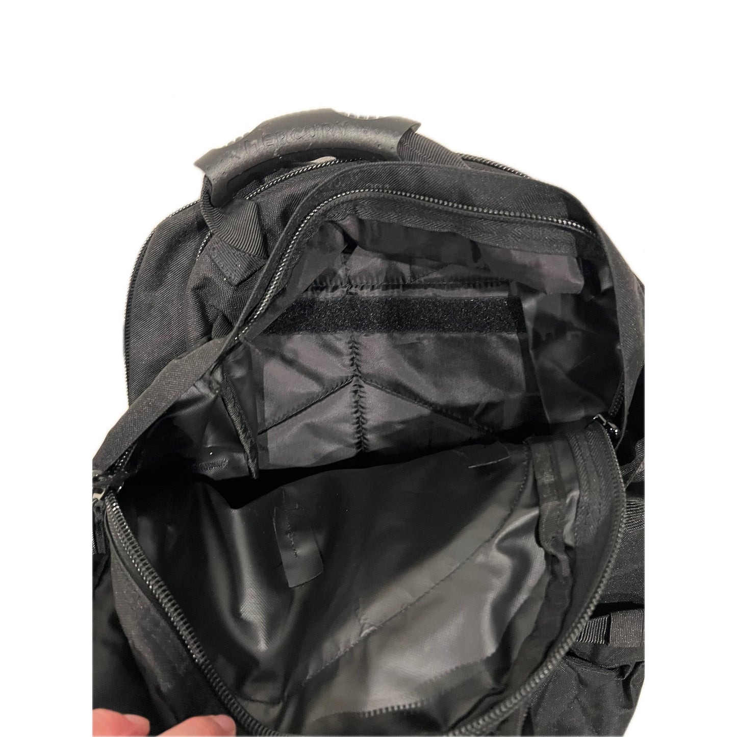 Mercury Black XL Tactical Backpack