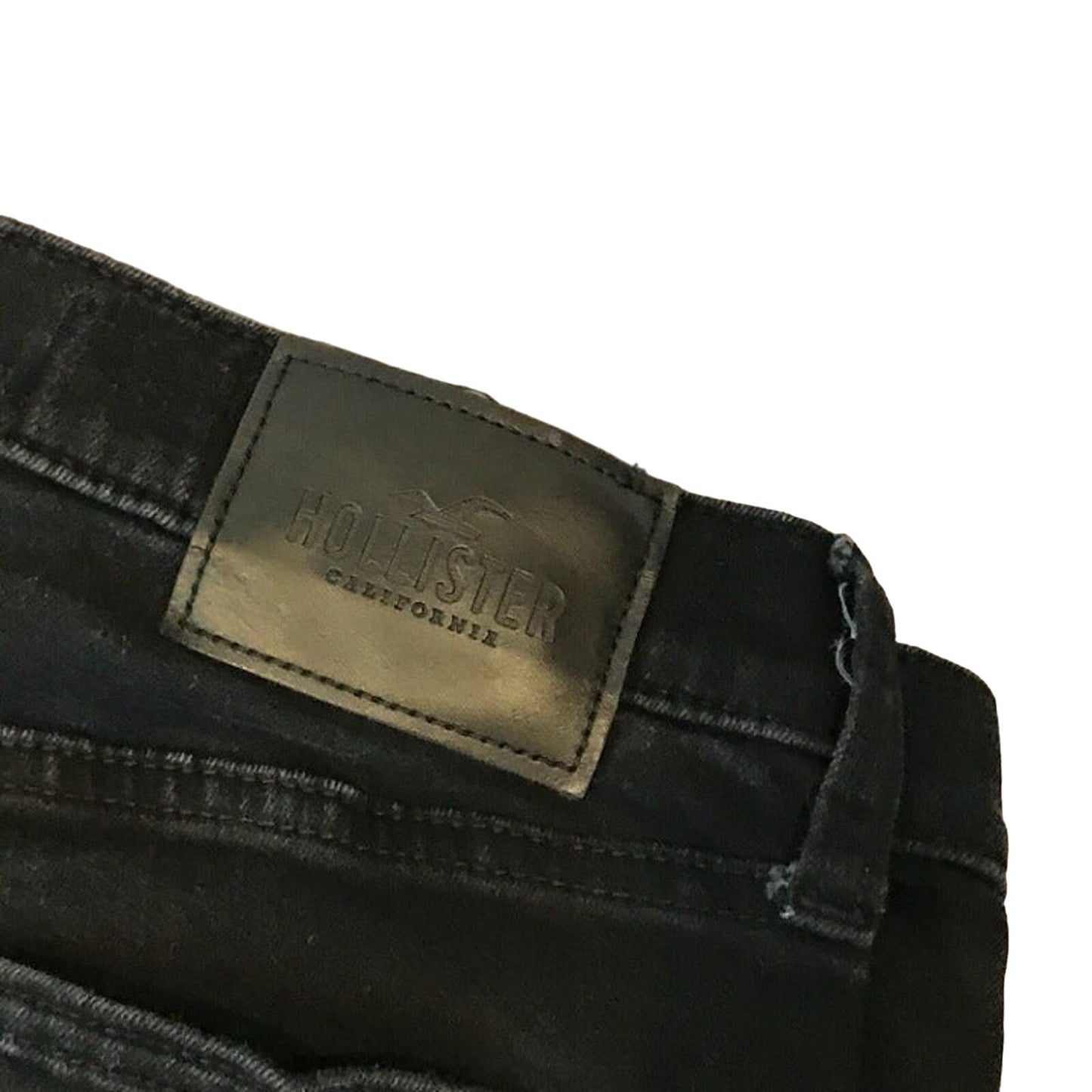 Hollister Slim Straight Black Jeans Mens 30x36