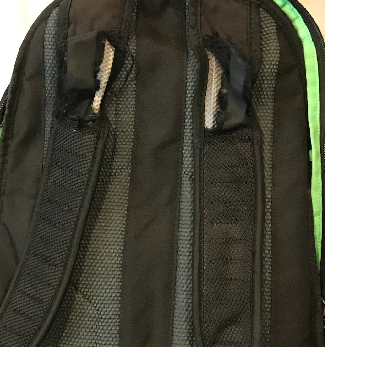 Adidas Black Green Backpack