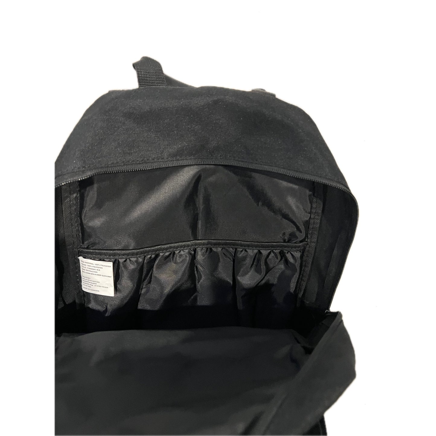 Eastsport Unisex 17" Aurora Core Backpack, Black Pattern