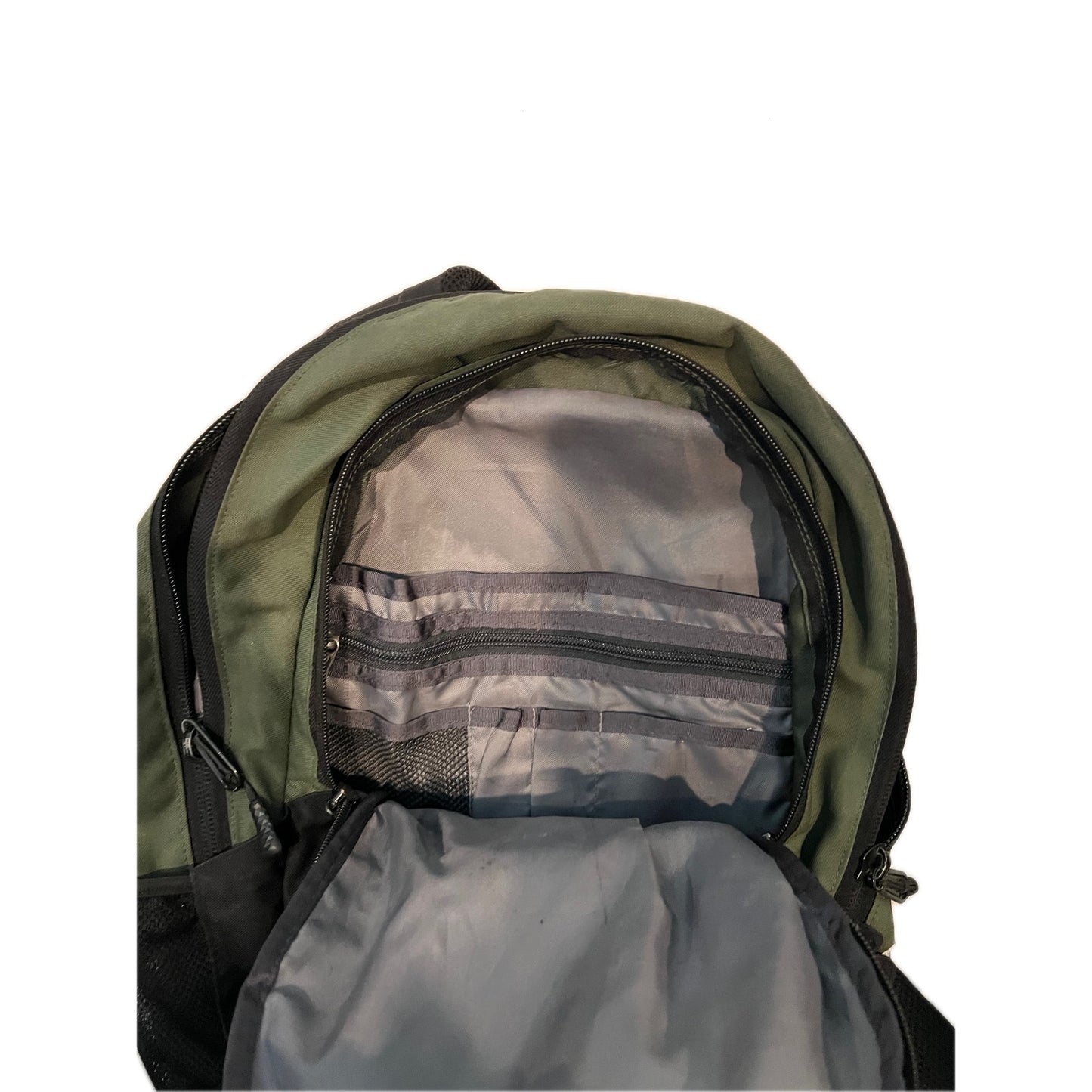 The North Face Jester Green Black Backpack