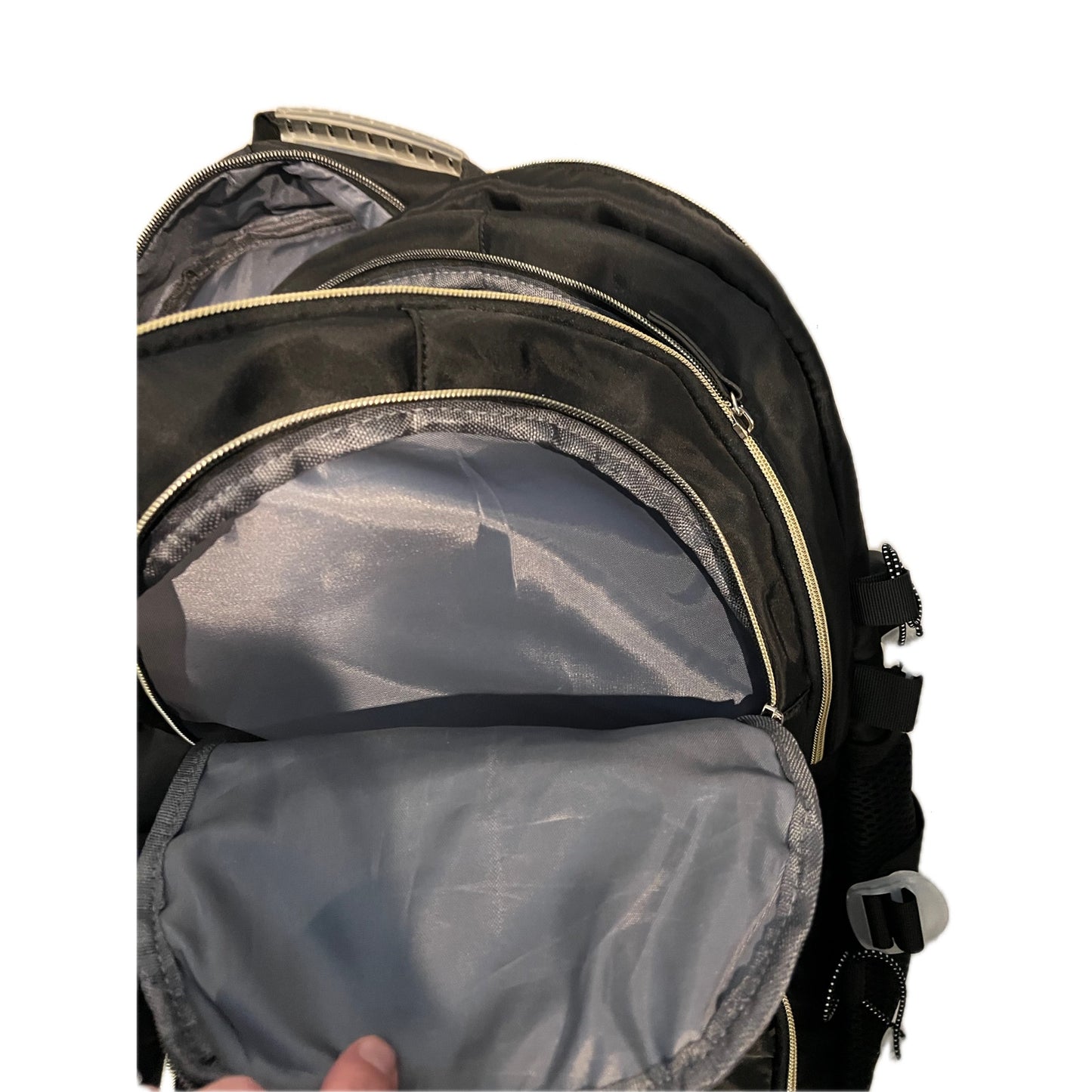 Weixier Soft Shell Hiking Backpack Black Brown